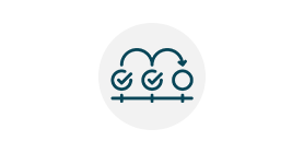 A timeline icon