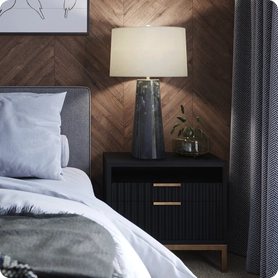 Secondary bedrooms can function with simpler lighting design