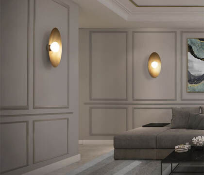 High-efficiency, low-wattage sconces that provide illumination while reducing energy use.&rdquo;