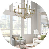 oversized fixtures