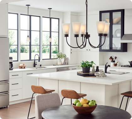 Interior designers use lighting to evoke the right moods for every space