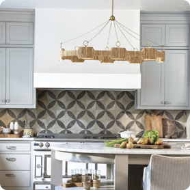 Kitchen lighting package upgrade creating visual impact and buyer appeal