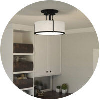 aHallways and bonus spaces are an ideal place to make use of quick-ship products.