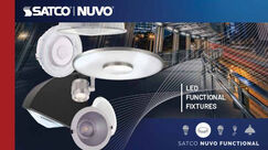 Satco LED Functional Fixtures