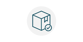 A box icon indicating product availability