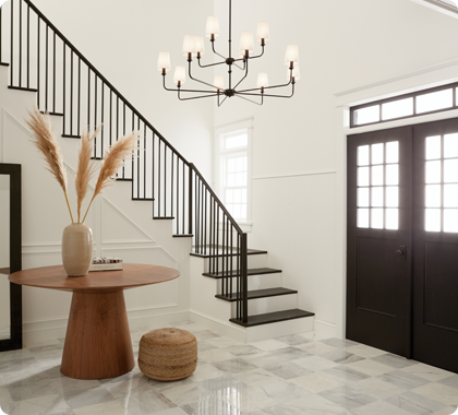 A lighting expert can help you find a chandelier that fits your project perfectly.