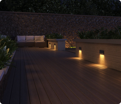 Smart lighting takes your outdoor evenings to the next level