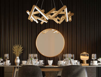 Integrated LED lighting options supporting long-term cost savings and energy efficiency.