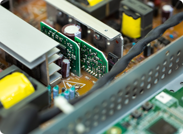 Light fixtures often include or require electrical components manufactured overseas.