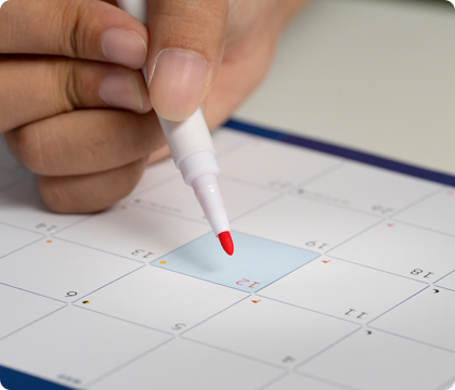 Planning ahead can prepare you and your clients for each step of the decision timeline