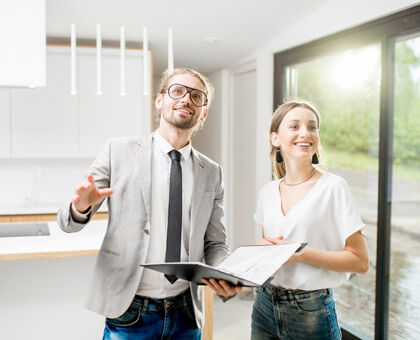 Help your client picture the scenes they can expect in their space with storytelling.