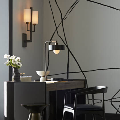 An office should be task-focused, but shouldn't provoke strain or overwork.