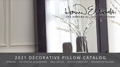 Howard Elliott 2021 Decorative Pillow Catalog