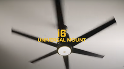 Big Ass Fans - How to Instal i6 Universal Mount Fans