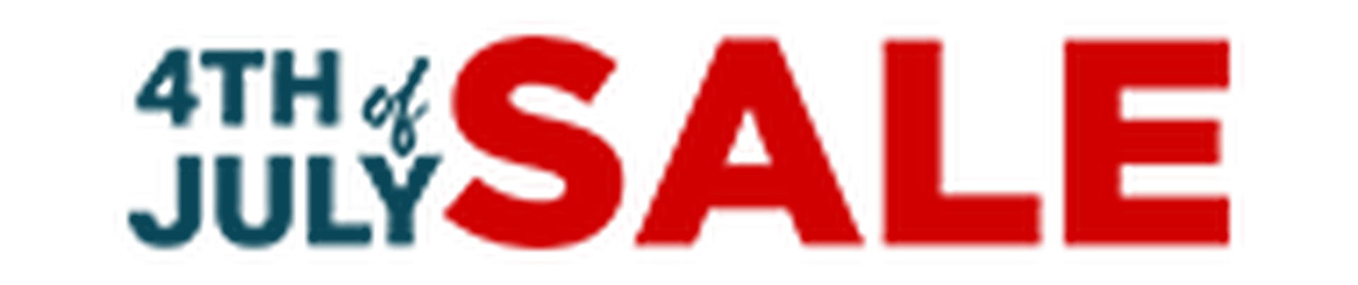 4th of July Sale