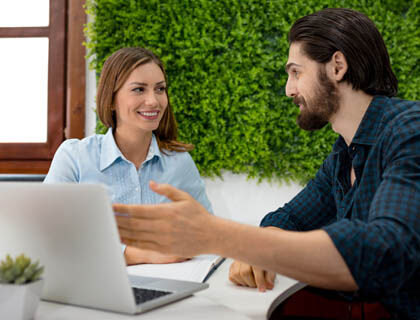 A design pro and client communicate lead times at the start of product comparisons to establish expectations and backup options.