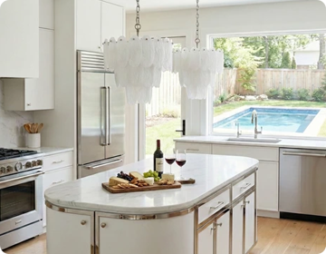 Kitchen lighting upgrades adding value and visual impact
