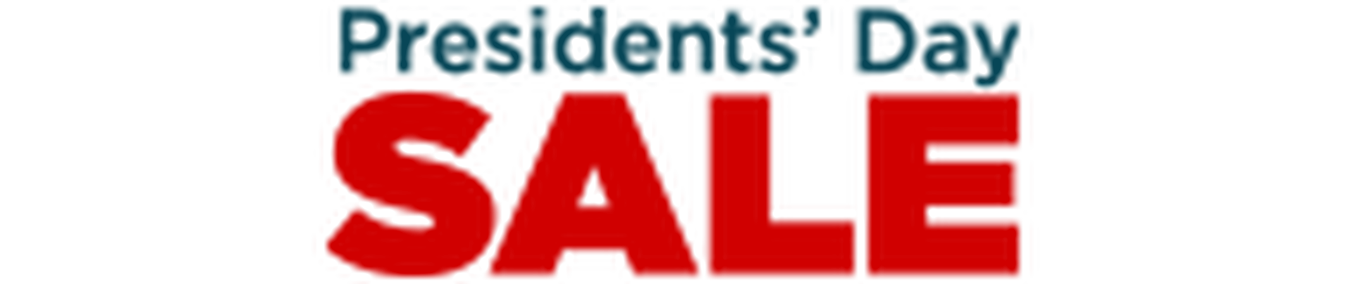 Presidents' Day Sale