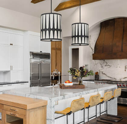 Diffused lighting is less likely to create a harsh glare on even highly-polished surfaces.