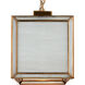 Daze 6 Light 39.5 inch White/Antique Brass Chandelier Ceiling Light