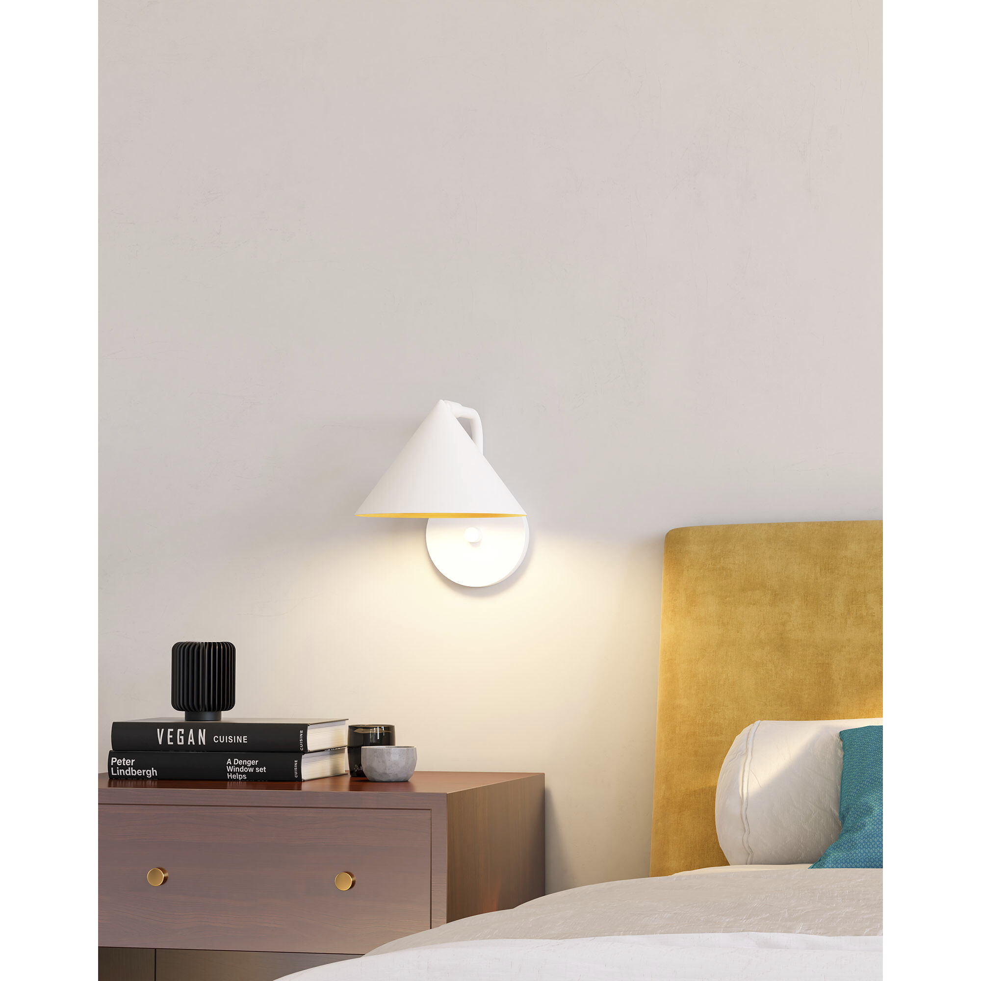 Alora Mood Remy Wall/Vanity Light Wall Light in White
