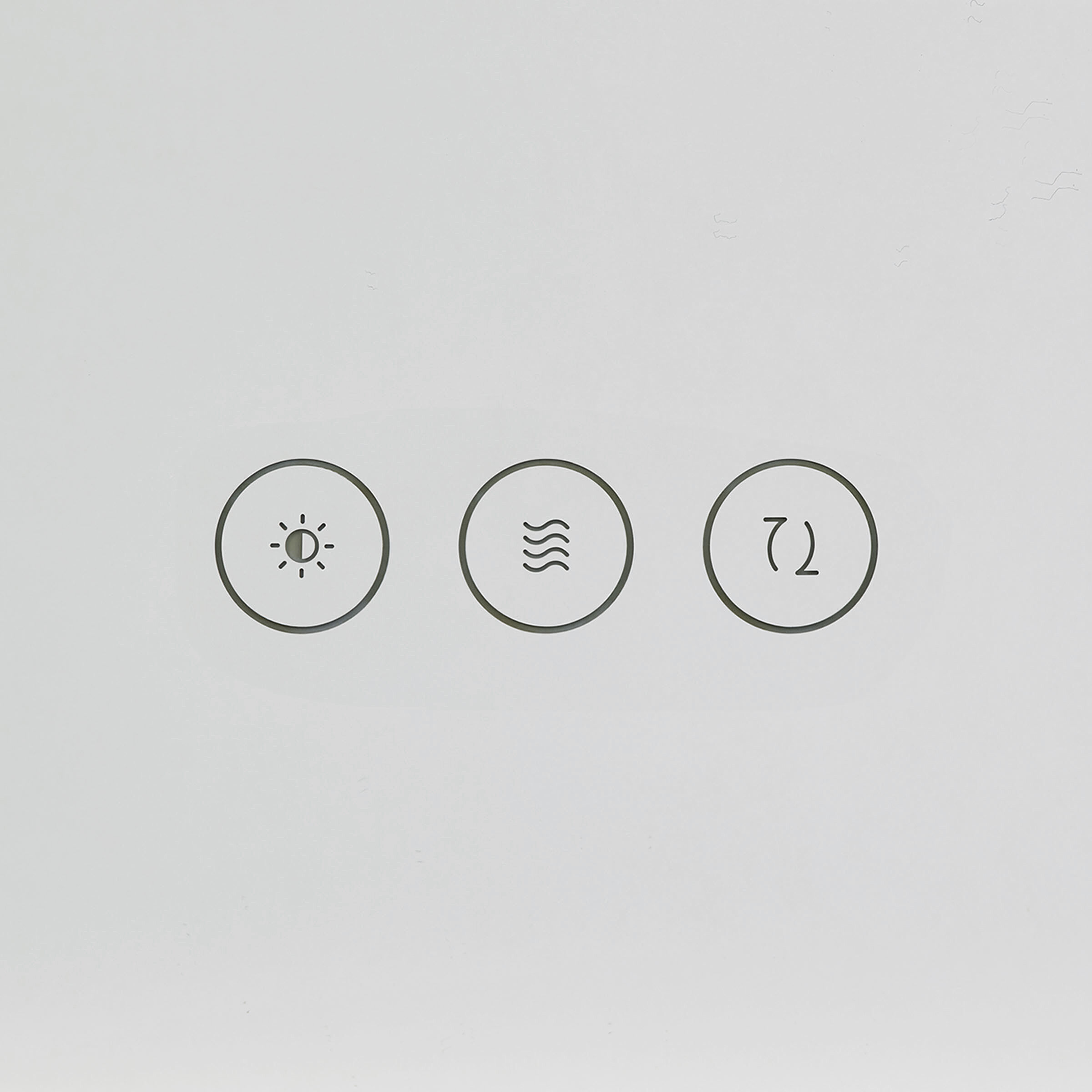 Mera 36 X 30 inch Might Bright White LED Wall Mirror