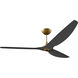 Haiku 84 inch Good as Gold with Black Blades Ceiling Fan