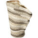 Textile 14 X 12.5 inch Vase, Inline