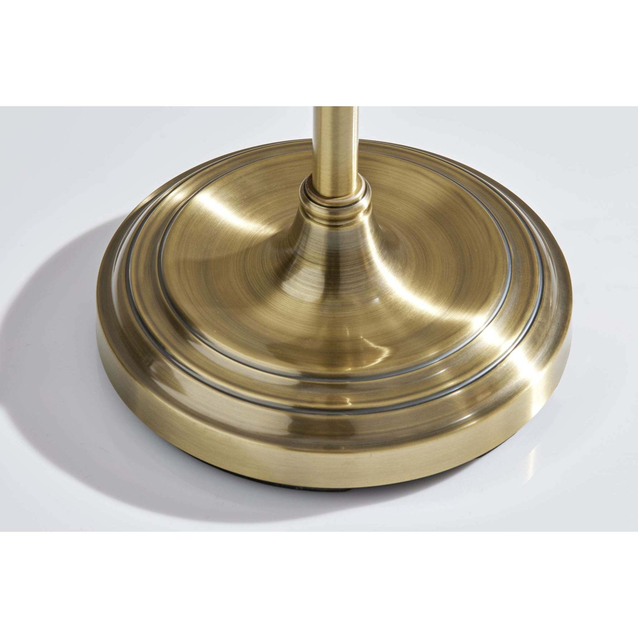 Derby 64.75 inch 150.00 watt Antique Brass Floor Lamp Portable Light