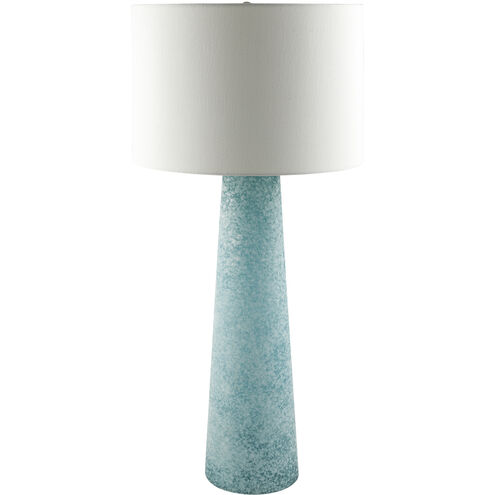 Isolde 38.5 inch 150 watt Blue Accent Table Lamp Portable Light