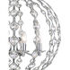 Esia 8 Light 26 inch Chrome Chandelier Ceiling Light