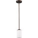 Addison 1 Light 5 inch Oil Rubbed Bronze Pendant Ceiling Light