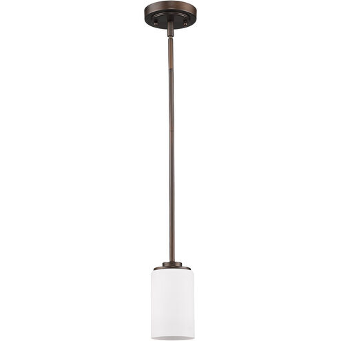 Addison 1 Light 5 inch Oil Rubbed Bronze Pendant Ceiling Light