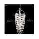 Tekno Mini 1 Light 4 inch Silver Pendant Ceiling Light