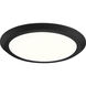 Verge LED 16 inch Oil Rubbed Bronze Flush Mount Ceiling Light