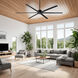Fanbos 96 inch Matte Black Industrial Fan