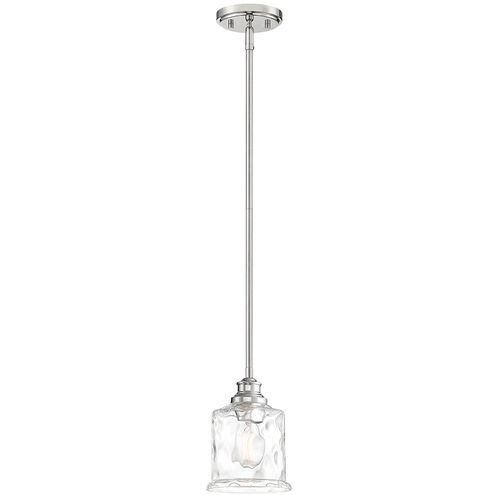Drake 1 Light 6.5 inch Polished Nickel Mini Pendant Ceiling Light