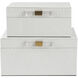 Helga 9 X 6.7 inch White Box