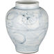 Ming-Style Countryside 10.25 X 9 inch Preserve Pot, Medium