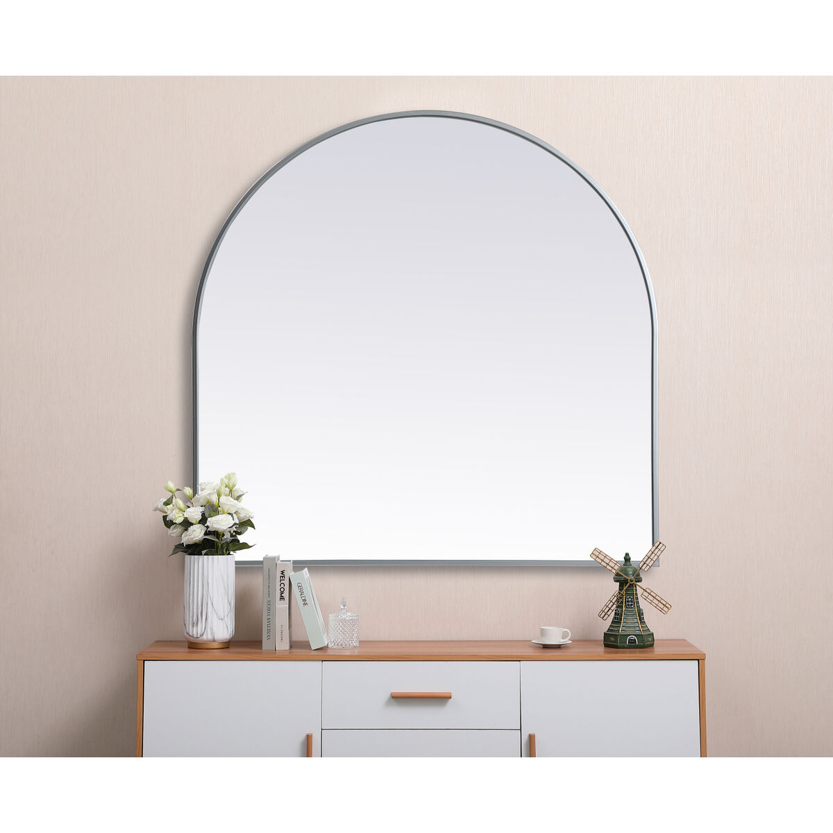 Ayra 36 X 36 inch Silver Mirror