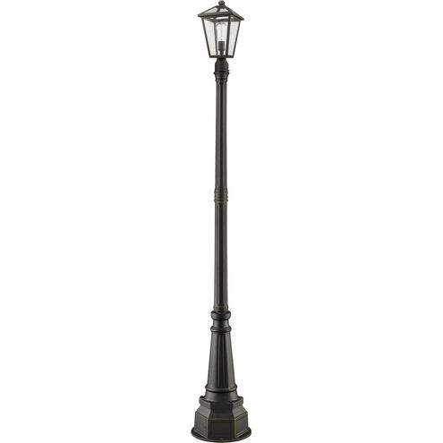 Talbot 1 Light 96.75 inch Oil Rubbed Bronze Outdoor Post Mounted Fixture