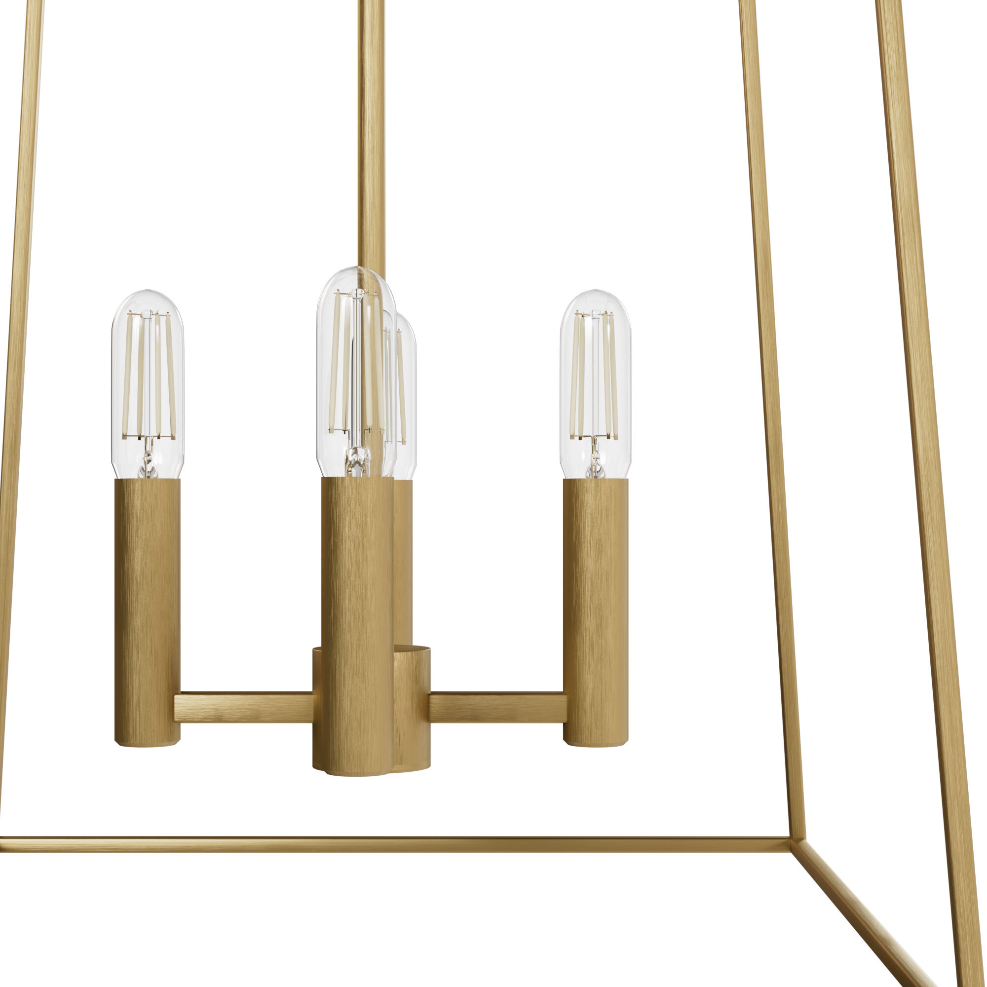 Fair Oaks 4 Light 13.5 inch Luxe Gold Lantern Pendant Ceiling Light, Medium