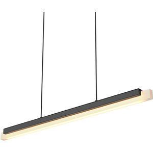 Architect Pendant LED 4.75 inch Black Pendant Ceiling Light, Linear