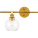 Collier 1 Light 14.7 inch Brass Wall sconce Wall Light, Left