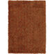 Mellow 36 X 24 inch Burnt Orange Rug