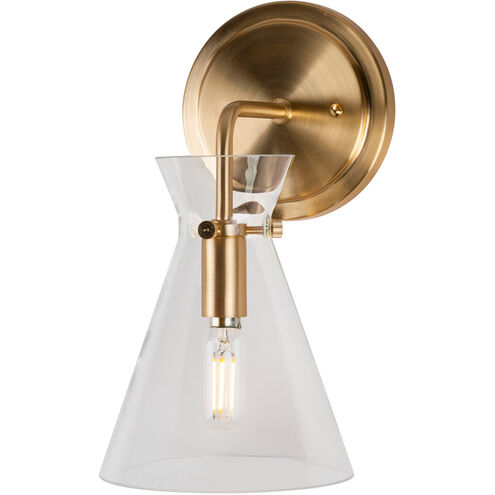 Beaker 1 Light 6 inch Soft Gold Wall Sconce Wall Light