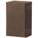 Anita 5.5 X 1.5 inch Brown Book Box, Set of 4