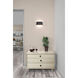 Zen 1 Light 10.6 inch Mahogany ADA LED Wall Sconce Wall Light