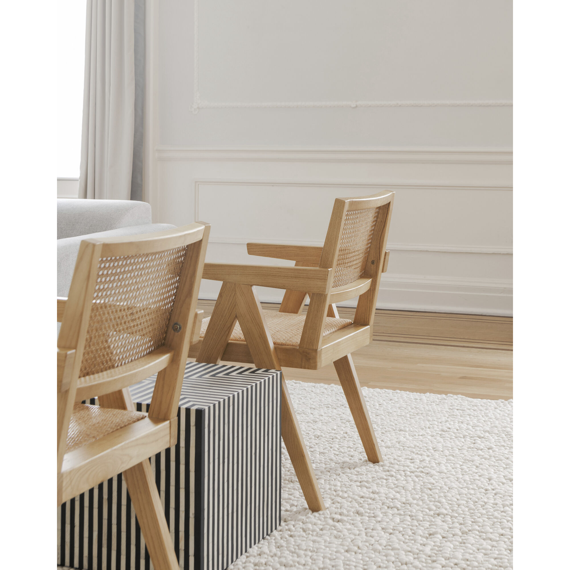 Takashi Natural Chair, Set of 2