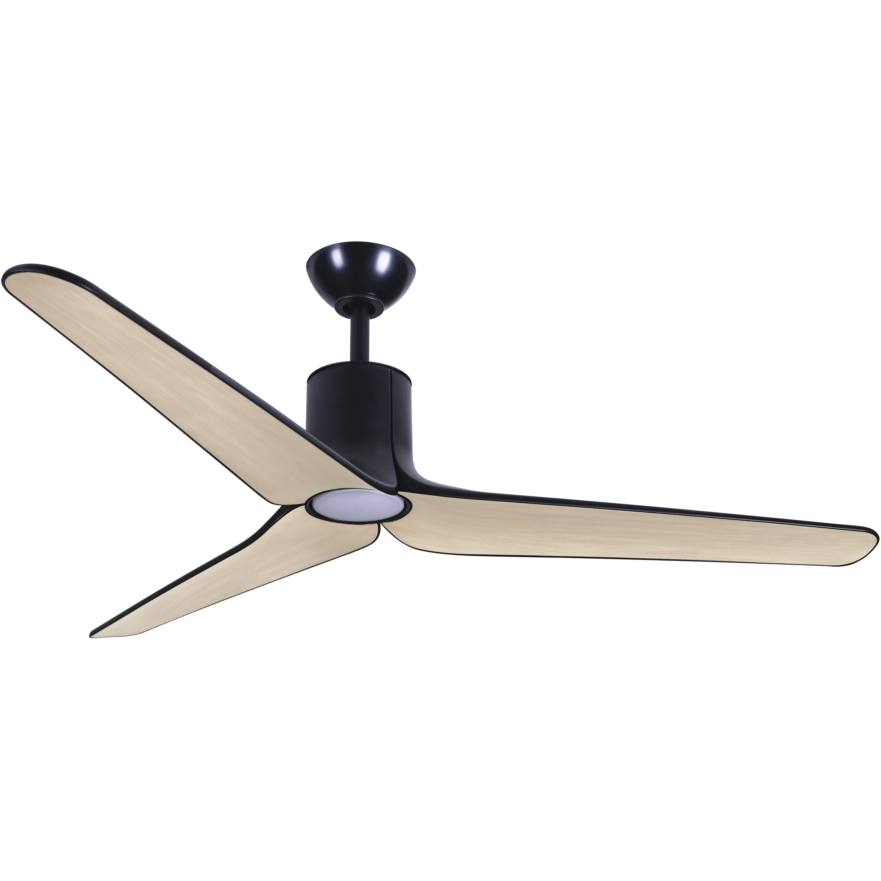 Tempri 56 inch Coal with Ashwood Blades Indoor/Outdoor Ceiling Fan